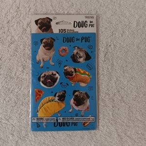 DOUG THE PUG Stickers Set 105
